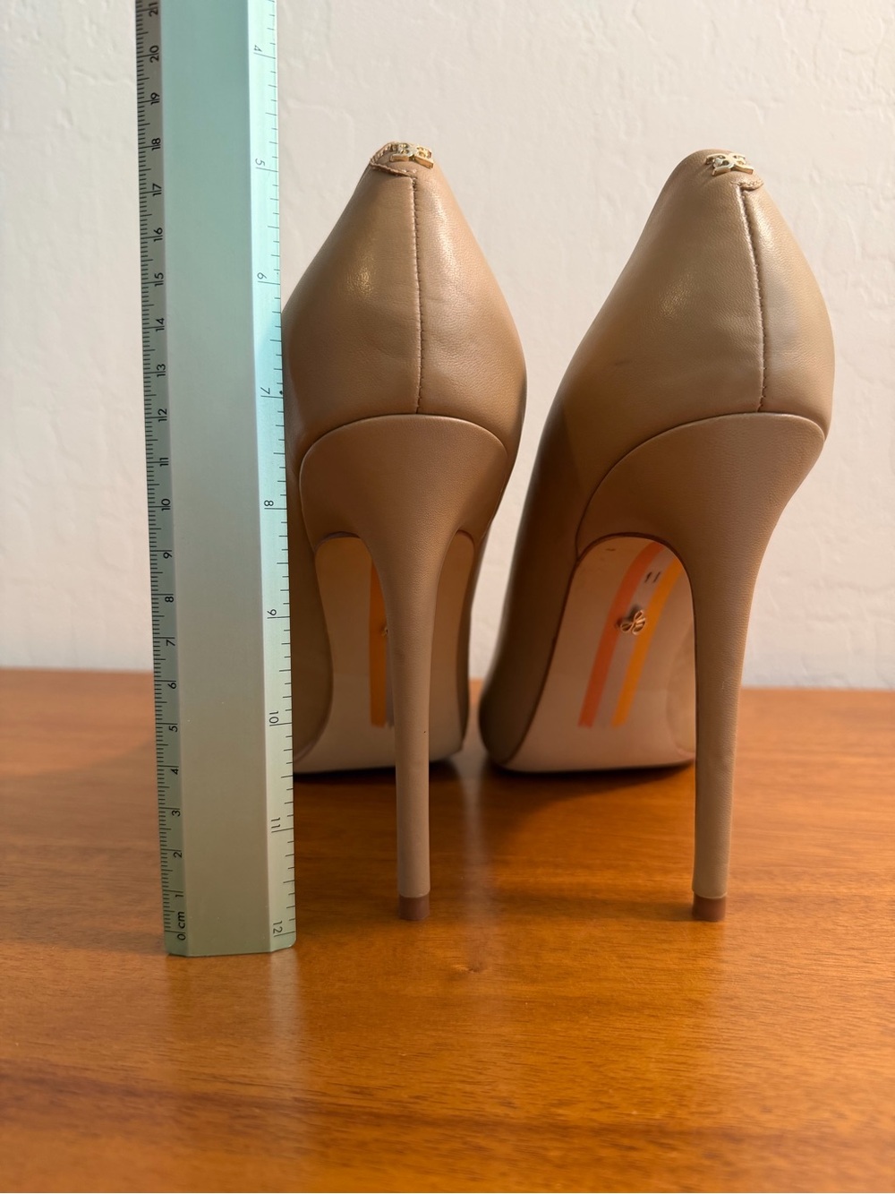 Sam Edelman Nude Pointed-Toe Pumps
